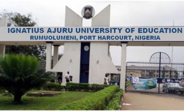 Ignatius Ajuru University of education