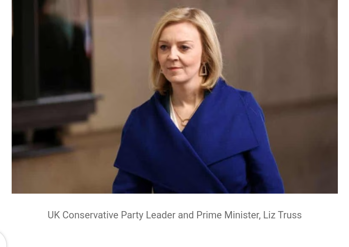 Liz Truss has been announced the new United Kingdom Prime Minister